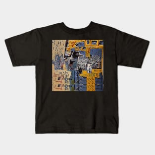 Basquiat Inspired Art Kids T-Shirt